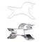 26 Pieces Cookie Cutter Set, Mini Animal Unicorn Classic Shape Cookie Cutters for Kids Christmas Winter Holiday